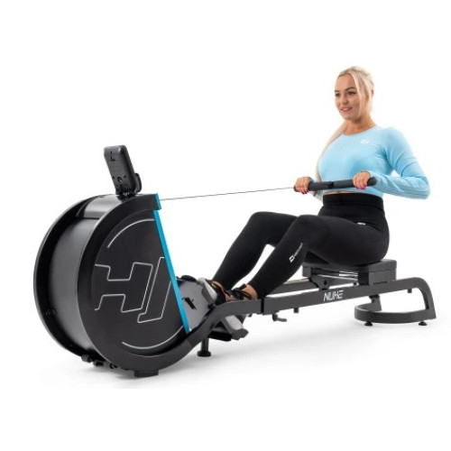 Гребной тренажер  Hop-Sport HS-075R Nuke blue - фото №11